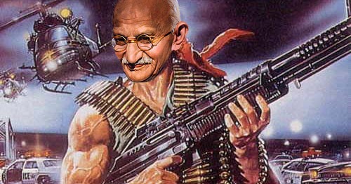 GandhiWithGuns.com